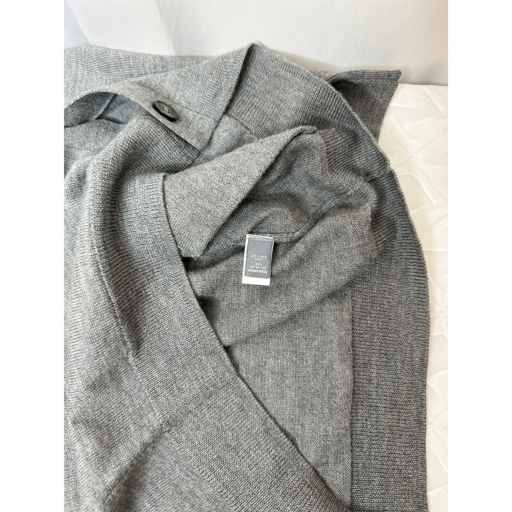 Bonobos Xtra Fine Merino Wool Cardigan MEDIUM Preppy Smart Casual Grampacore - Picture 4 of 5